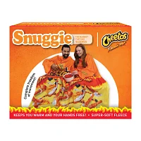 Snuggie FLAMIN HOT CHEETOS, The Original Wearable Blanket With Sleeves, Super Soft Fleece, Adult One Size, Orange