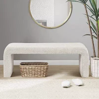 INK+IVY Steve Upholstered Bench