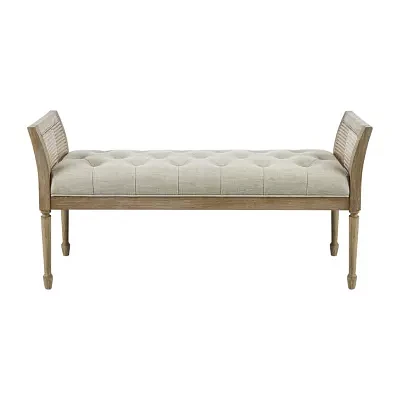 Martha Stewart Isla Upholstered Bench