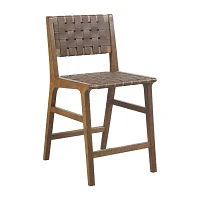 INK+IVY Oslo Counter Height Upholstered Bar Stool