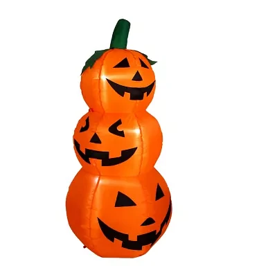 Northlight 3.5ft Led Jack-O-Lantern Trio Christmas Yard Art