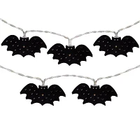 Northlight 10ct Warm White Led Bat Fairy Lights String Lights