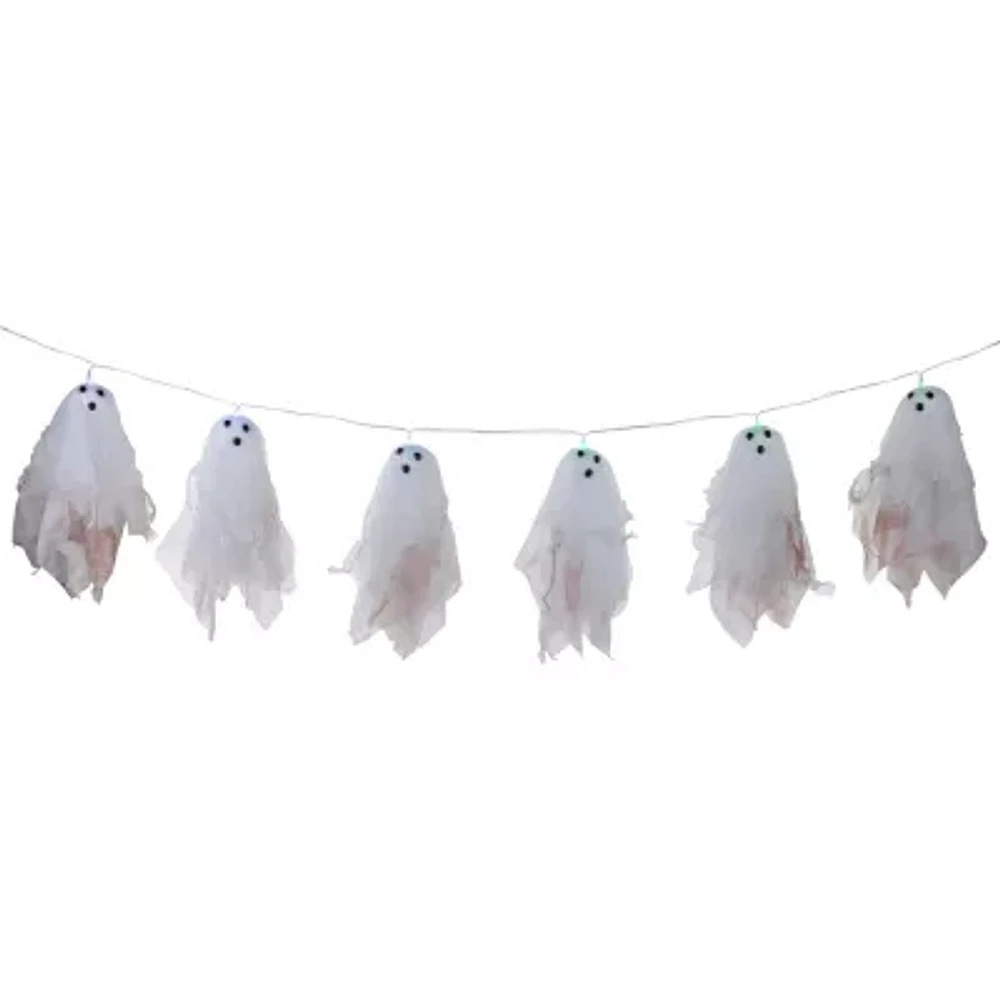 Northlight Pre-Lit Hanging Ghost String Lights