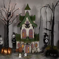 Northlight 22.75in Led Haunted House Lighted Christmas Tabletop Decor