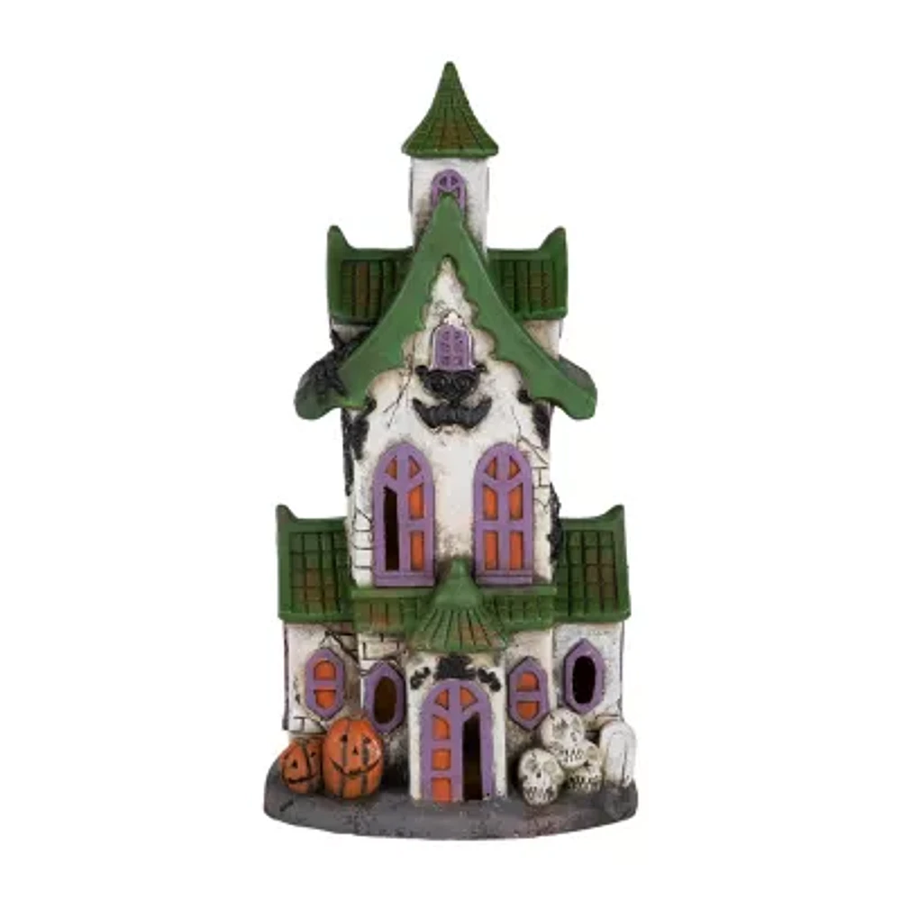 Northlight 22.75in Led Haunted House Lighted Christmas Tabletop Decor