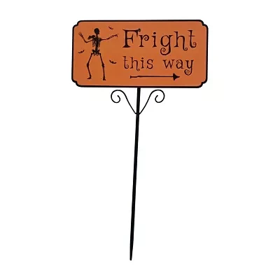 Northlight 27.5in Fright This Way Halloween Yard Art