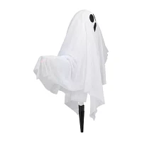 Northlight Prelit White Ghost Lawn Stakes 20 Halloween Yard Art