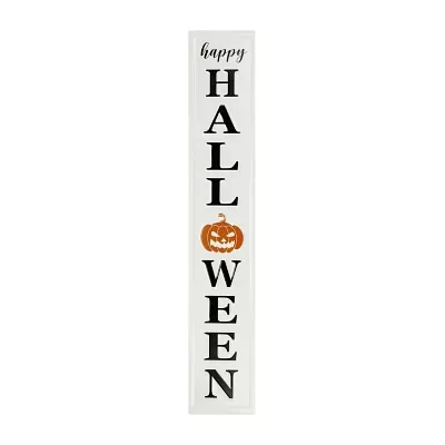 Northlight 31.5in Metal Happy Halloween Wall Christmas Yard Art