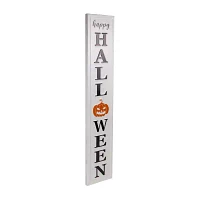 Northlight 31.5in Metal Happy Halloween Wall Christmas Yard Art