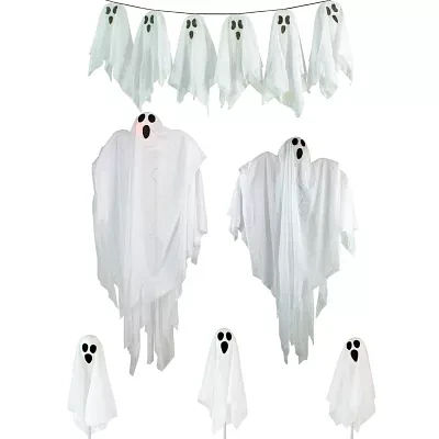 Northlight Ghost Family Porch Display Set Christmas Yard Art