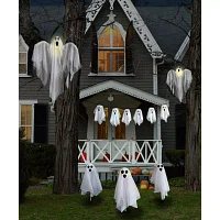 Northlight Ghost Family Porch Display Set Christmas Yard Art