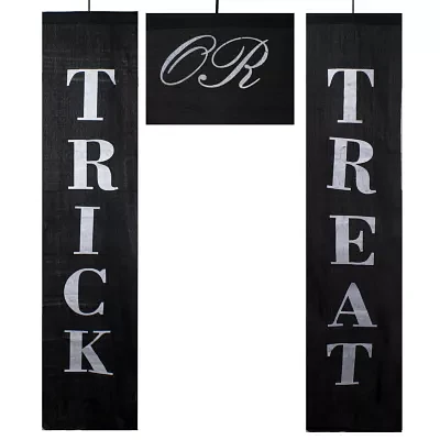 Northlight 19.25in Trick Or Treat Banners Christmas Yard Art