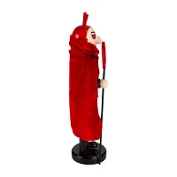 Northlight 14in Red Andblack Devil Holding Pitch Fork Christmas Tabletop Decor