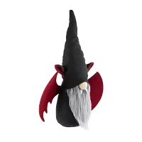 Northlight 17in Black And Red Boy With Bat Wings Christmas Gnome