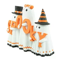 Northlight 9.25in Spooky Ghost Trio Christmas Tabletop Decor