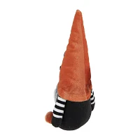 Northlight 9.75in Black And Orange Halloween Gnome