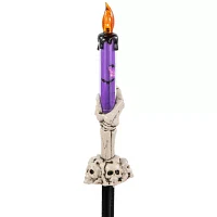 Northlight 8.5in Led Skeleton Candle 6-pc. Lighted Halloween Tabletop Decor