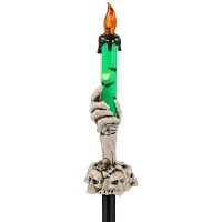 Northlight 8.5in Led Skeleton Candle 6-pc. Lighted Halloween Tabletop Decor