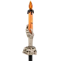 Northlight 8.5in Led Skeleton Candle 6-pc. Lighted Halloween Tabletop Decor