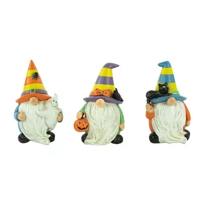 Northlight 6in Halloween 3-pc. Halloween Gnome