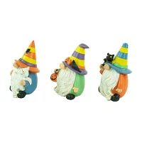 Northlight 6in Halloween 3-pc. Halloween Gnome