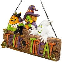 Northlight Trick Or Treat Jack O Lantern Wall Sign