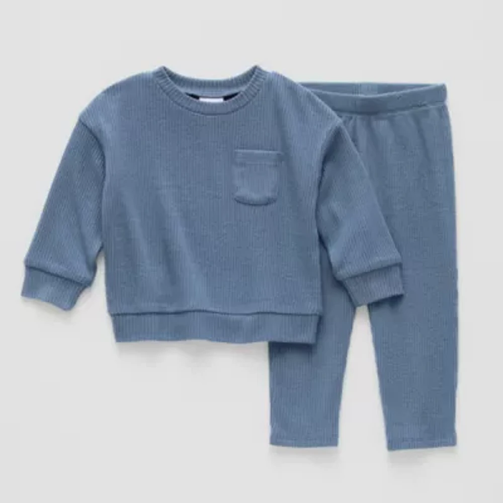 Okie Dokie Baby Boys 2-pc. Pant Set