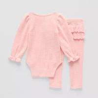 Okie Dokie Baby Girls 2-pc. Pant Set