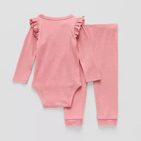 Okie Dokie Baby Girls 2-pc. Pant Set