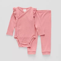 Okie Dokie Baby Girls 2-pc. Pant Set