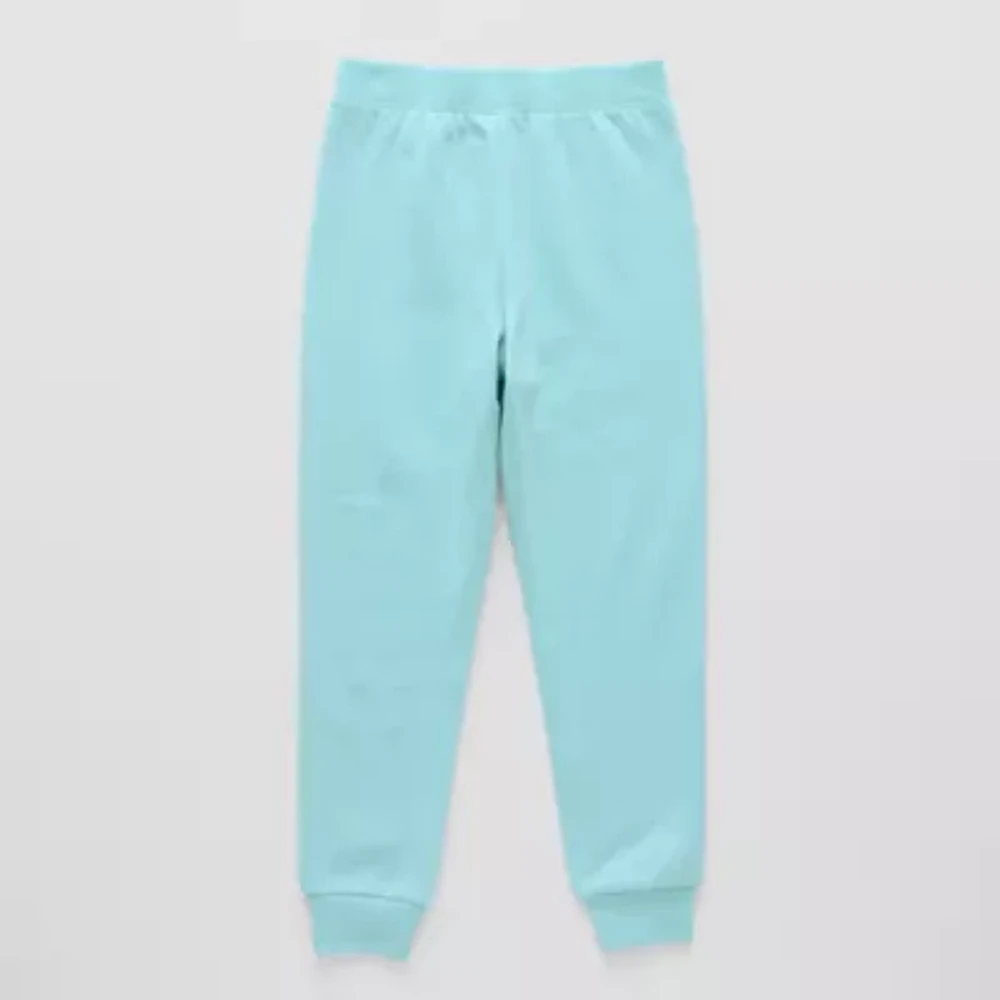 Little & Big Girls Squishmallows Cuffed Fleece Jogger Pant