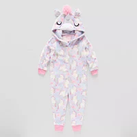 Toddler Girls Long Sleeve One Piece Pajama