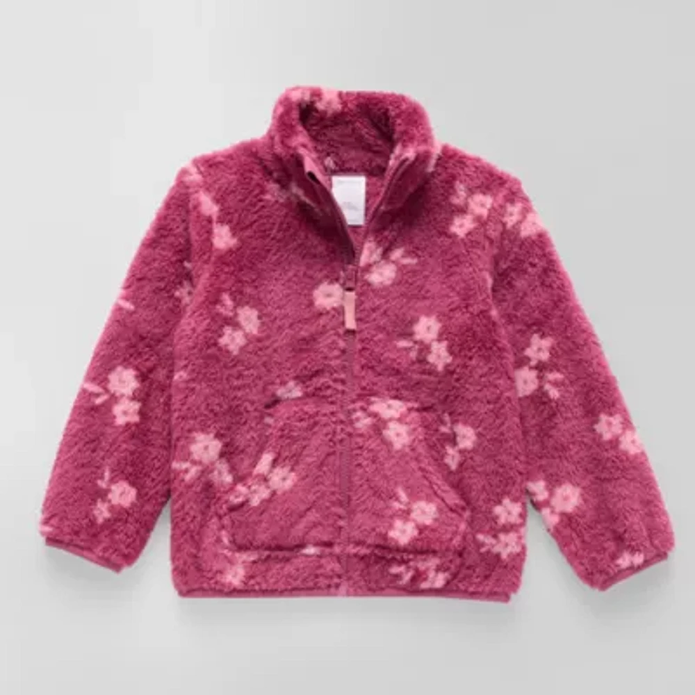 Okie Dokie Toddler & Little Girls Fleece Midweight Sherpa Jacket