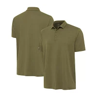 Antigua Reprocess Mens Short Sleeve Polo Shirt