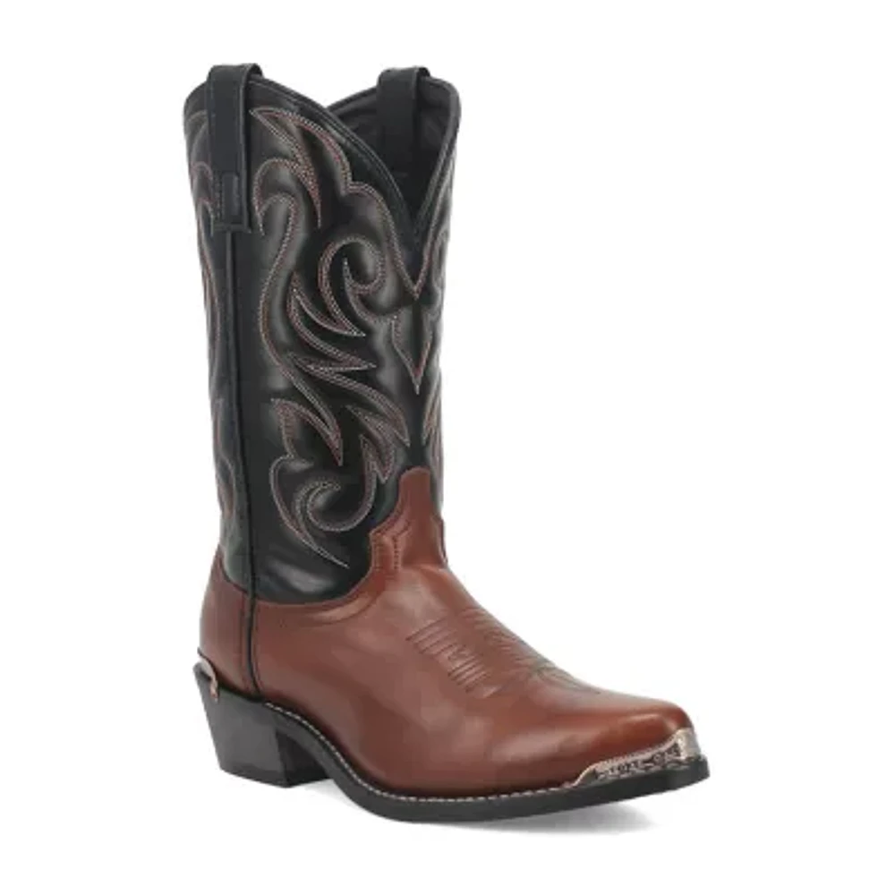 Laredo Mens Nashville Block Heel Cowboy Boots