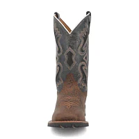 Laredo Mens Smoke Creek Flat Heel Cowboy Boots