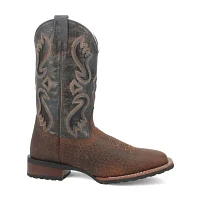 Laredo Mens Smoke Creek Flat Heel Cowboy Boots