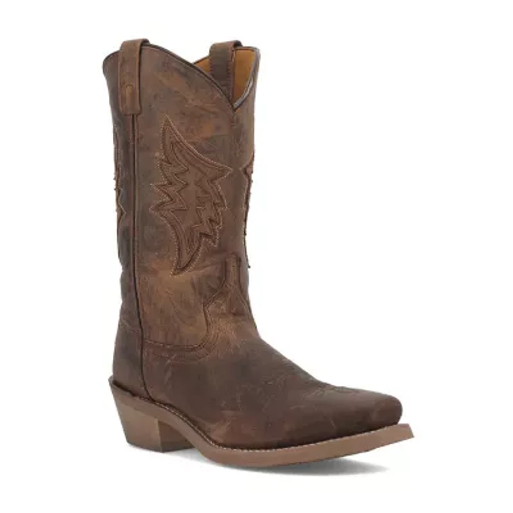 Laredo Mens Nico Block Heel Cowboy Boots