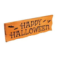 Northlight 24in Wooden Happy Halloween Wall Sign