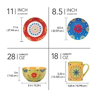 Certified International Spice Love 16-pc. Earthenware Dinnerware Set