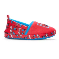 Disney Collection Boys Spiderman Slip-On Slippers