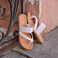 BOC by Born Womens Alisha Criss Cross Strap Flat Sandals