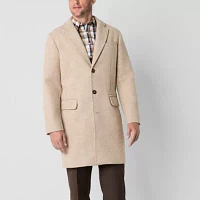 Stafford Mens Water Resistant Midweight Topcoat Coat