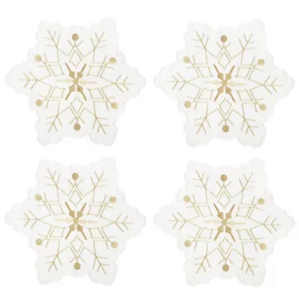 Homewear Snowflake Cutwork Placemats