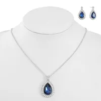 Monet Jewelry Pendant Necklace And Drop Earring 2-pc. Jewelry Set