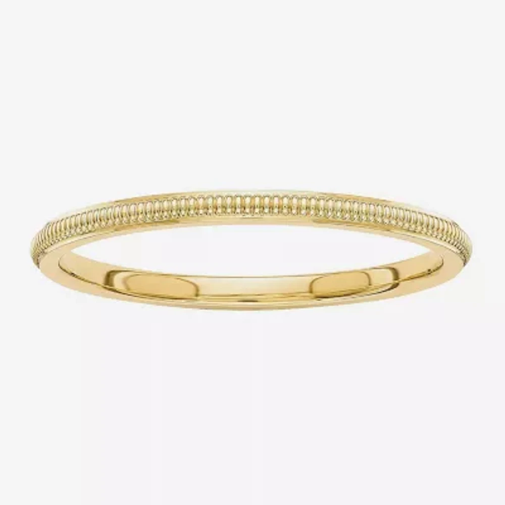 2MM 14K Gold Wedding Band