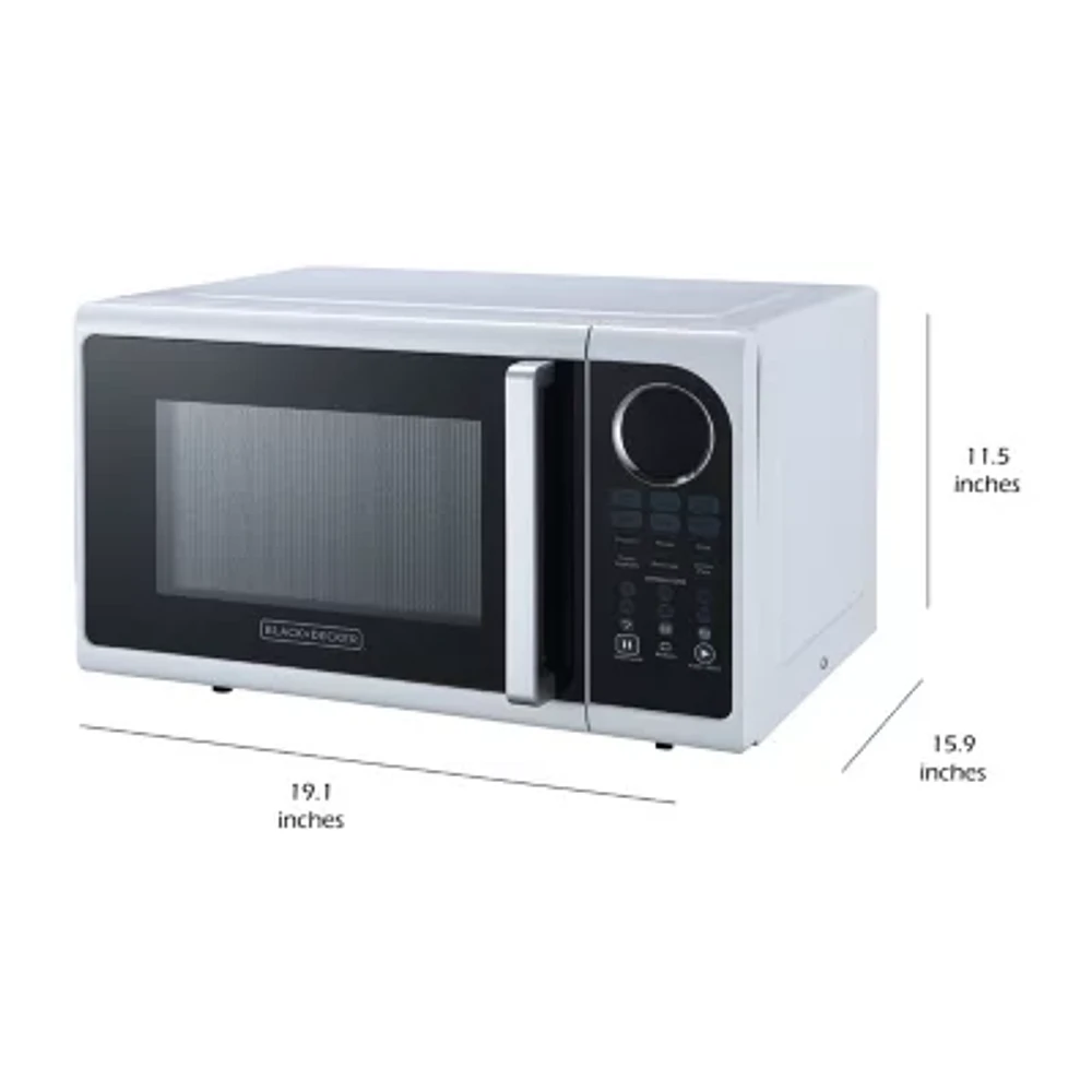 Black+Decker 0.9 Cu Ft Counter Microwave