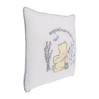 Disney Collection Winnie The Pooh Square Throw Pillow