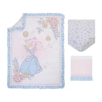 Disney Collection 3-pc. Princess Crib Bedding Set