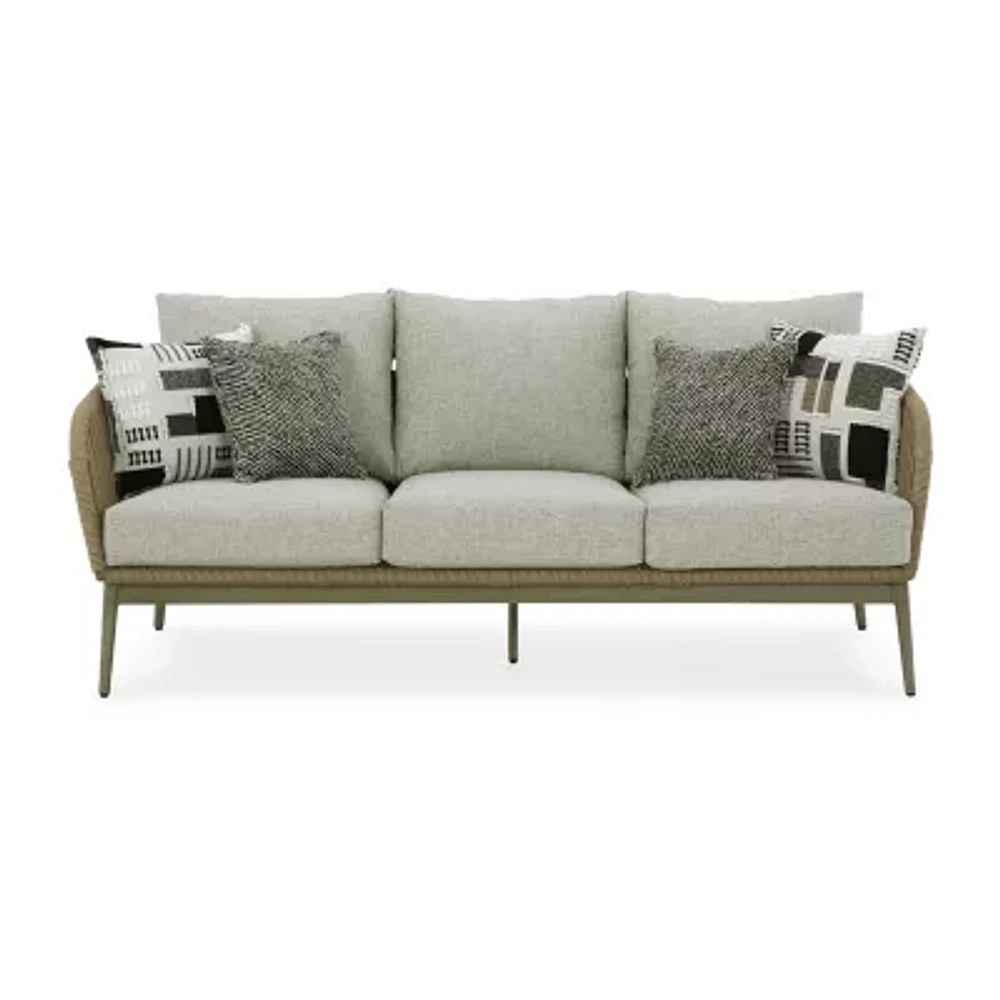 Signature Design by Ashley Swiss Valley Patio Sofa